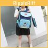 Stylish Cartoon Heavy-duty School Backpack With Breathable Design For Kids