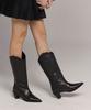 Leah Lily Western Boots_Black