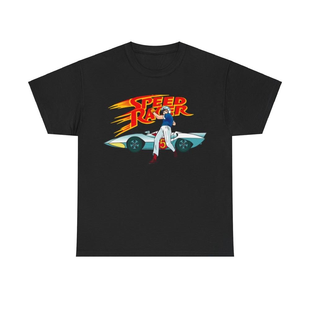 Speed Racer Shirt, Speed Racer Unisex Heavy Cotton Tee Unisex T-Shirt S