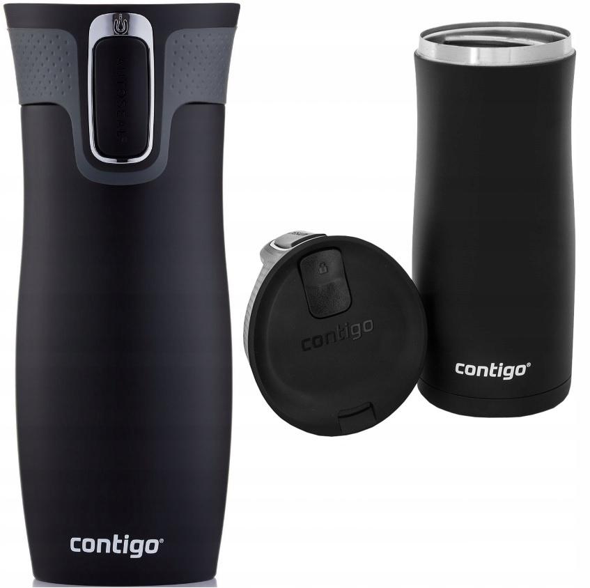 Contigo West Loop 2.0 Thermal Mug 470Ml - Matte Black 1 Pc
