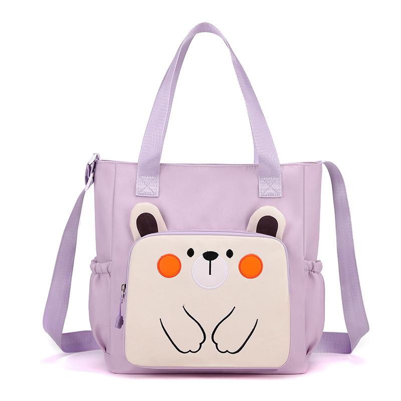 Children's school bag backpack Cartoon lightweight fashion large capacity tutoring bag Girls primary school bag
