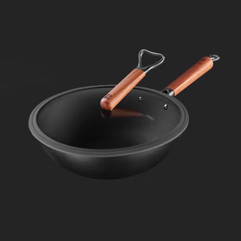 Sanhe Nitrogen-Treated Lightweight Iron Wok