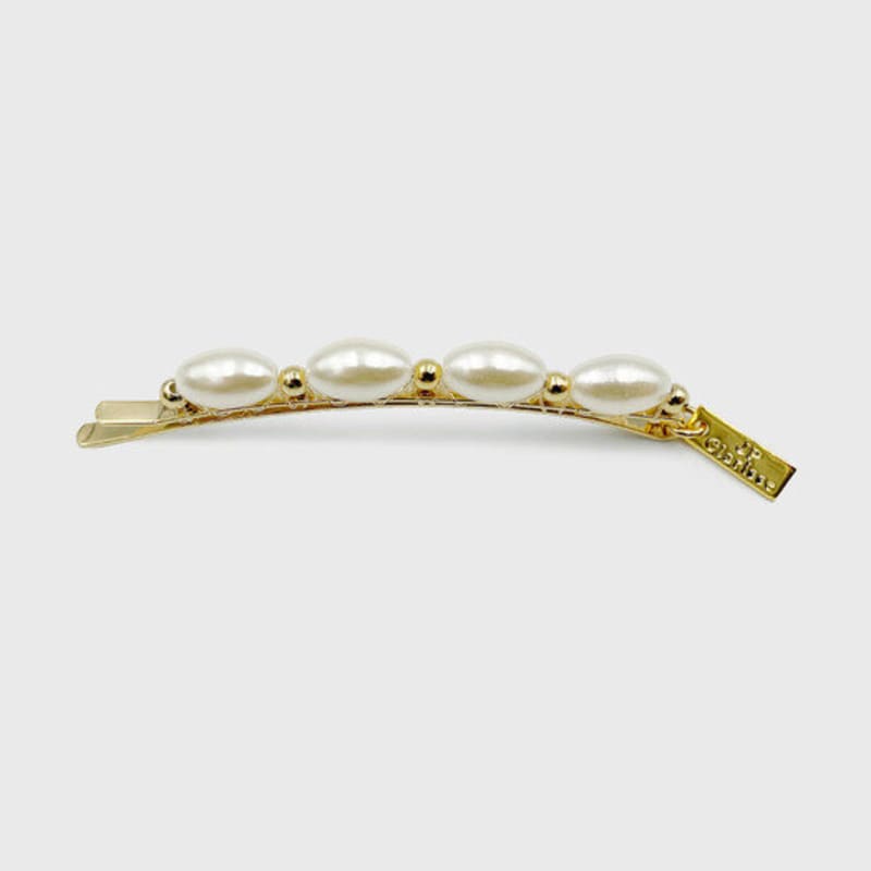 Jean Paul Clarisse Oval Pearl Hairpin LFSL0245