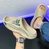 Fashion 2025 New Men's Slippers Outdoor Summer Trend Beachwear Sensation Youth Sports Dual-use Sandals Comfortable Rubber Sole
