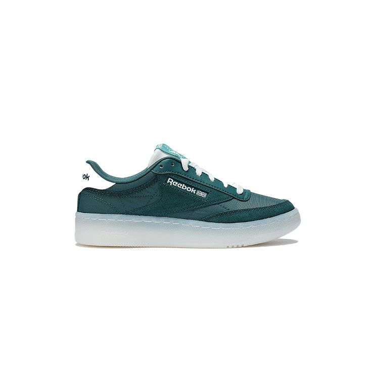 Reebok Club C 85 Comfortable Retro Low-Top Sneakers Unisex Sneakers Green 100222333