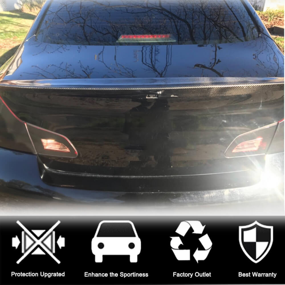 Spoiler SD V1 (for G37 2009-2013, G25 2011-2012, Carbon) for Infiniti G25/G35/37 (V36/CV36) 2006-2015