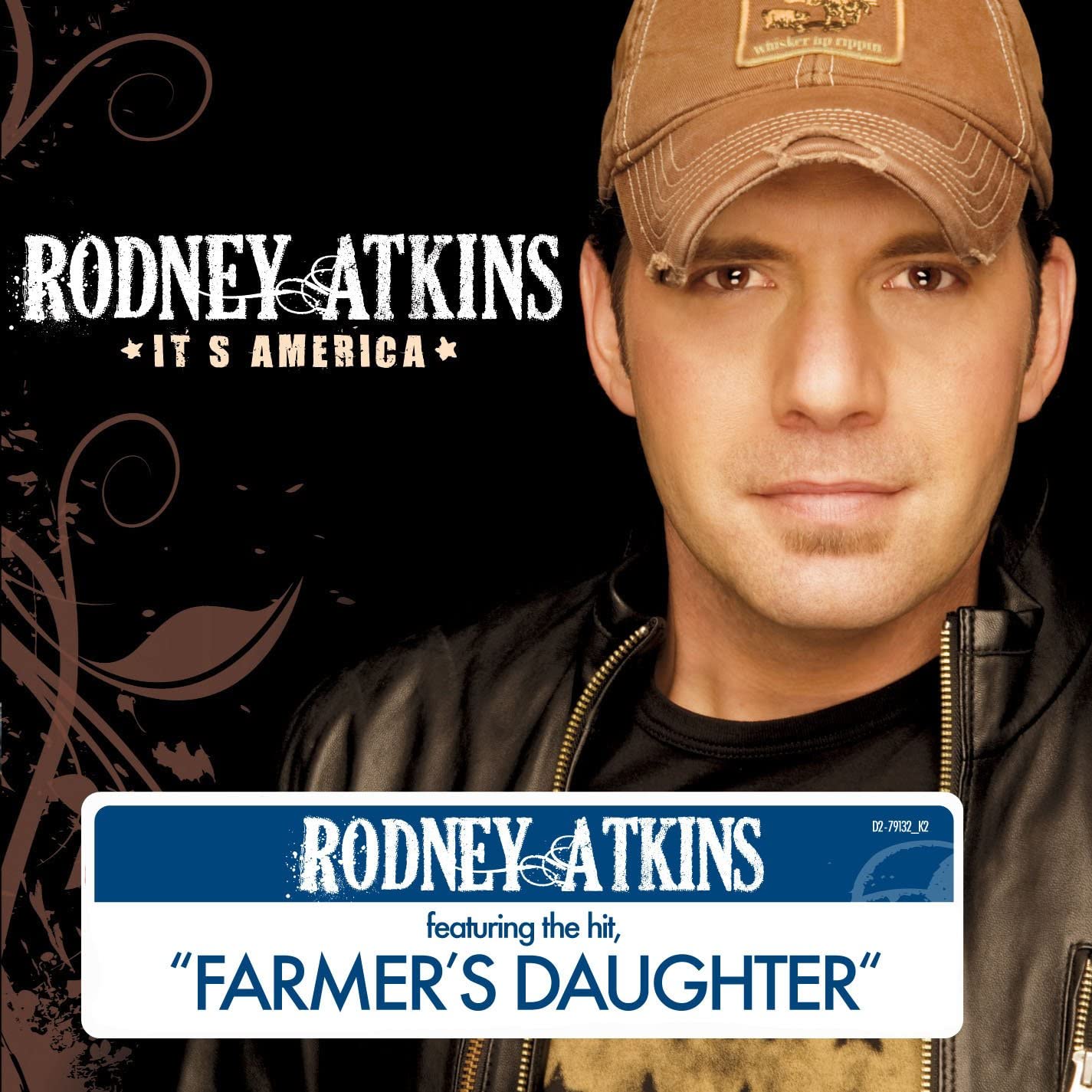 

CD RODNEY ATKINS - It s America D279132 Curb Records 2010 US Country Used