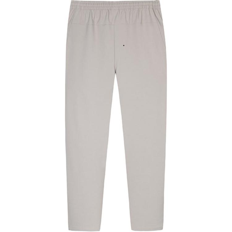 Anta Comfortable Solid Color Breathable Casual Pants Men bottoms Ash-Gray 952437502-1