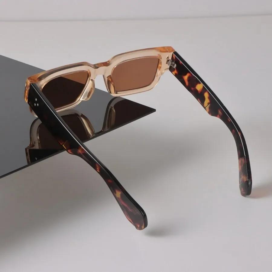 Designer Square Sunglasses Women Men Vintage Candy Color Sun Glasses Fashion Personality Eyewear Mirror Stylish Brand