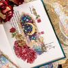 Momo Star Wish River Series: PET Sticker Bookmark with Shell Light & Hot Stamping for Journal Decoration - 10 Sheets/Pack, 4 Designs.