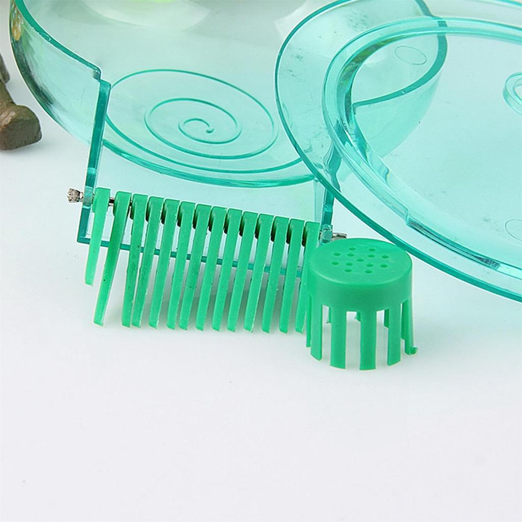 Felleakvarium, Gjennomsiktig design Multifunksjonelt utstyr for soving og lek, Lett tank Visuell planariafelle, Fjerner for F