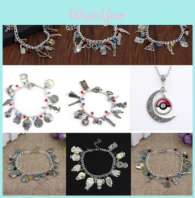 Suicide Squad Walking Dead Supernatural Doctor Who Bracelet With Alloy Material For Collectors