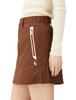 Skirt Taflex Thermotron Radipoka Small Check x Air Shut Water Storage 1 [Pearly Gates] Women's Repellent/Heat / 055-3234008 050_Brown [M]