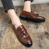 Fashion New Arrival Casual Shoes Business Men Slip-on Shoes All-Match Loafers Handmade Driving Flats Fashion Mens Outdoor Leather Shoes