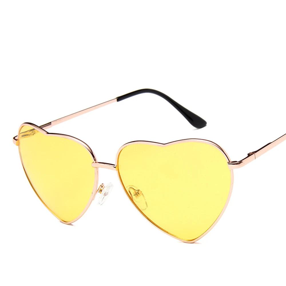 Uv Protection Heart Shaped Sun Glasses Glasses Designer Style Style Classic Gradient Candy Color Sun Eyeglasses For Ladies