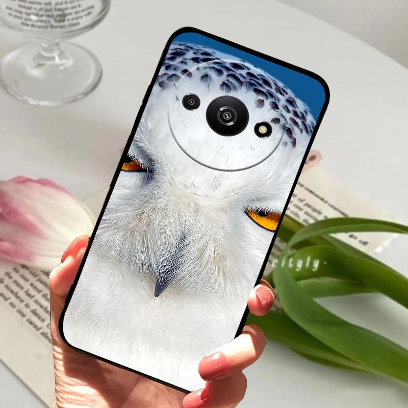 Für Redmi A3 Hülle 23129RN51X Mode Weiches TPU Silikon Handy Schutzhülle Für Xiaomi Redmi A 3 Pro Fundas A3x Stoßfänger Schalen