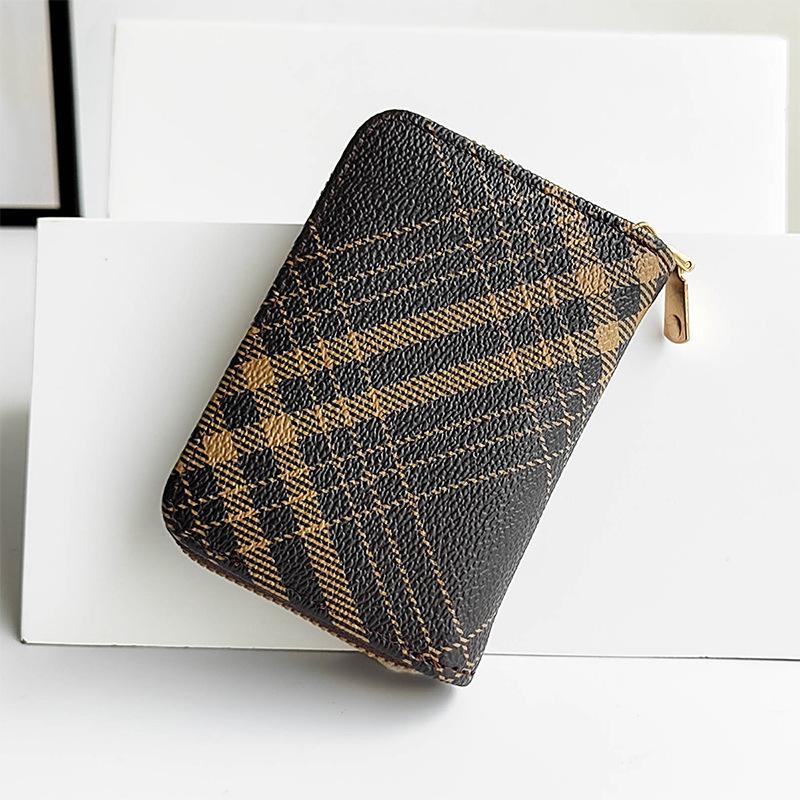 Guangzhou Women's Bag New Printed Short Wallet Hand Grab Bag Women's Simple Wallet Small Card Bag