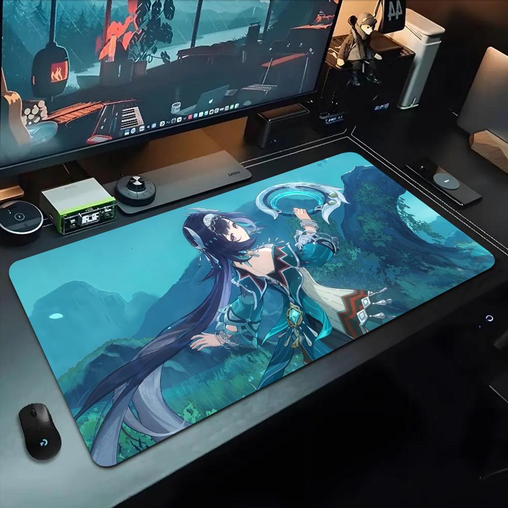 Lanyan Tappetino Mouse 500X1000 mm Grande Tappetino Mouse da Gioco Gamer XL Gomma Otaku Tappetino Tastiera Tappetino Scrivania Laptop