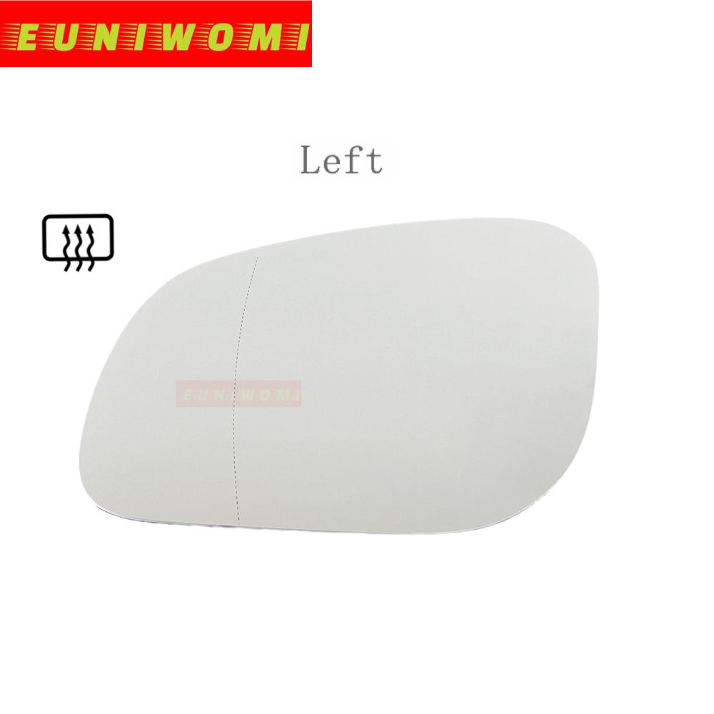 Auto Side Door Wide Angle Heated Car Mirror Glass For PORSCHE CAYENNE 955 2003 2004 2005 2006 Left
