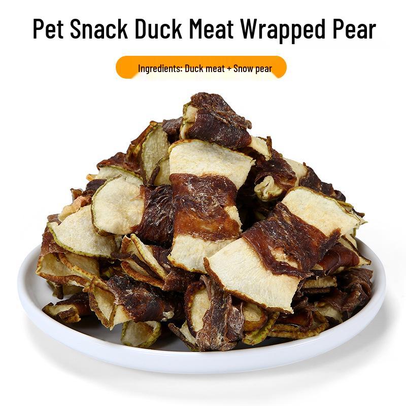Chicken & Duck Jerky Dental Chews for Puppy Training - Small Breed Dogs & Cats
