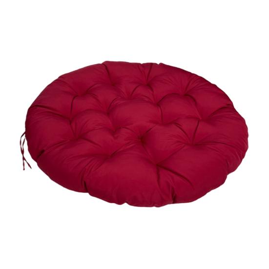 

Подушка для стула Papasan, однотонная мягкая подушка для стула с завязками, подушка для улицы Papasan для патио, балкона, внутреннего использования на открытом воздухе 40cm