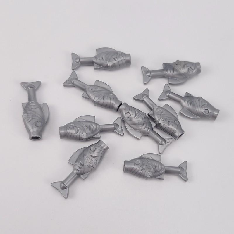 Non-Toxic Moc Animals Sea Zoo Fish Seagull Seal Scorpion Lobster Crab Coral Shell Toys For Children Educational Animals Building Blocks