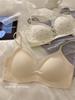 Women's Wire-Free Push-Up Lace Bra - Breathable, Anti-Sagging, Side Support for Small Busts