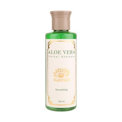 Shampoo nutriente per capelli con Aloe vera (200 ml), Shampoo nutriente alle erbe all'aloe vera,