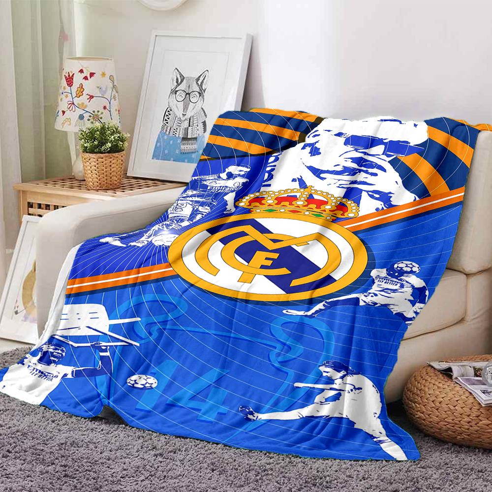 1Pc Rangers Fc Crest Union Jack Blanket For Couch Bed Plush Cozy Fuzzy Blanket Super Soft Warm Blankets For Fall And Winter 0918223