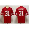 Mens San Francisco 49ers NFL Football Jersey Premium Embroidered Team Sport Shirt Fans Game Day Wear