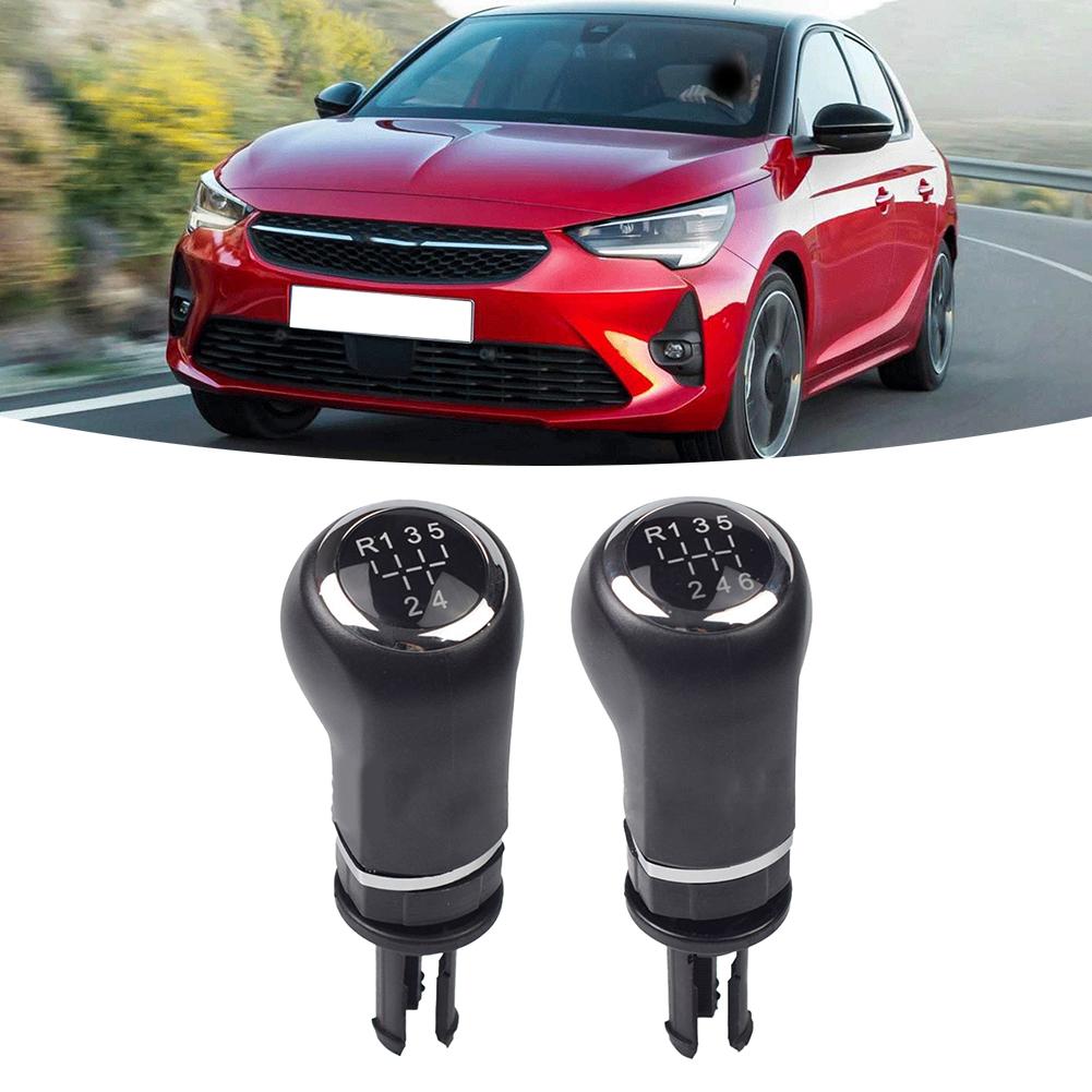 Smooth Driving with Custom Fit Black and Silver Gear Shift Knob For Opel