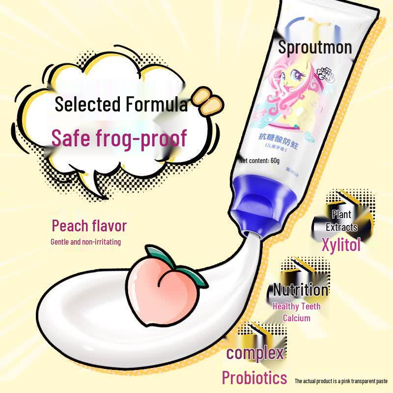 Lengsuanling Baby Tooth Anti-Cavity Toothpaste