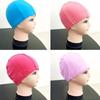 Mix-color Swimming Caps Unisex Pattern Random Sporty Polyester Water Sport Pool Swimming Bathing Cap Hat for Swimming Pool