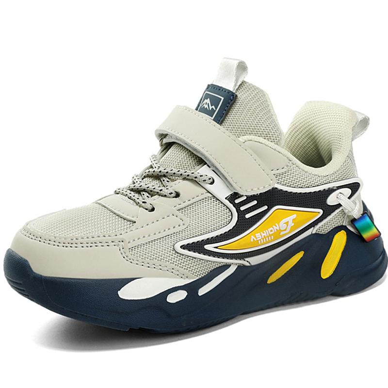 Dětské sportovní boty Four Seasons Netboning a pohodlné sportovní boty pro volný čas Magic Stick Chlapecké boty