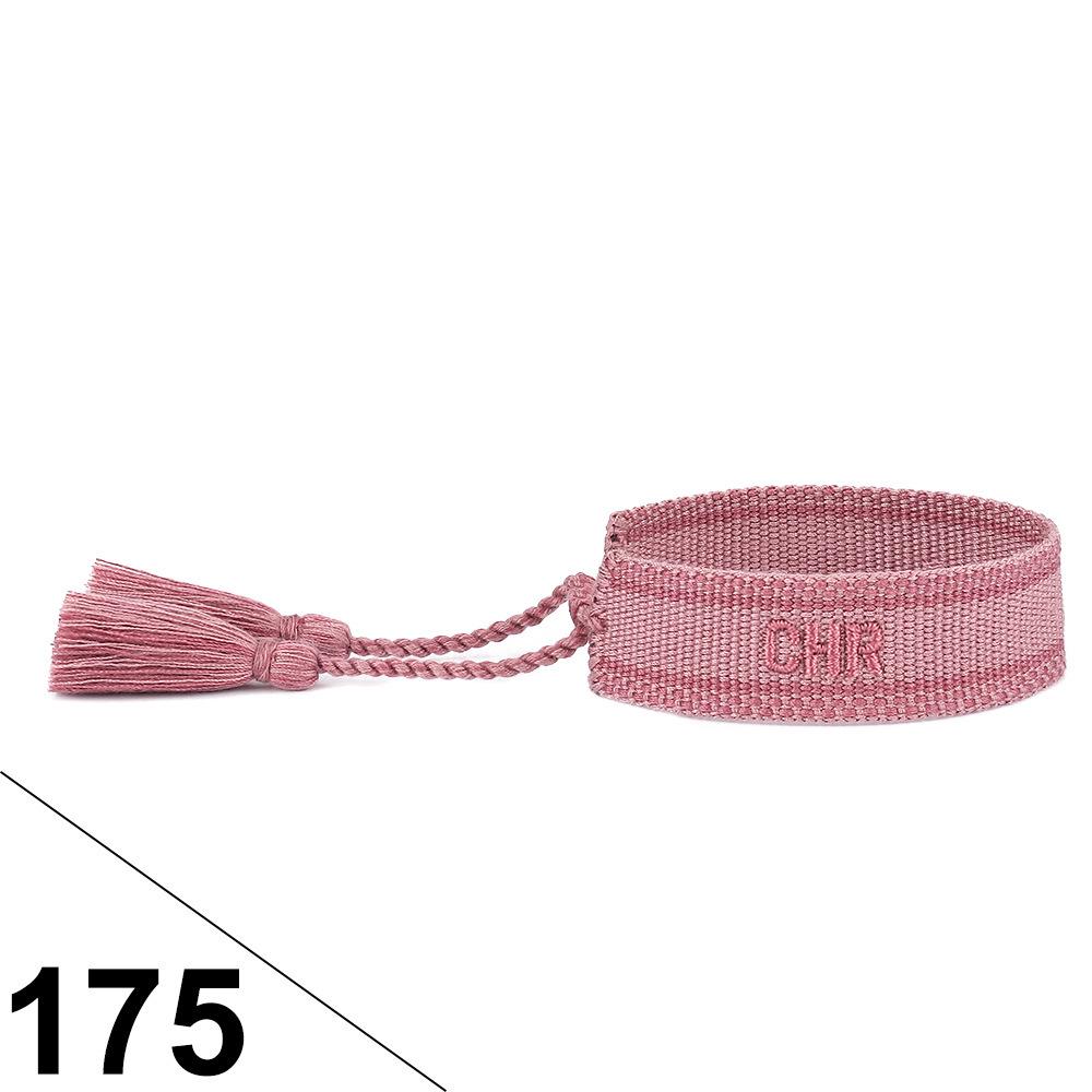 Friendship Letter Bracelet - Hand-Woven Ethnic Style with Polyester Tassels
