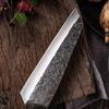 Forged Boning Knife Butcher Knife Kitchen Stainless Steel Meat Chopping Knife Serbian Chef Slicing Cutter Knife Cooking Tools