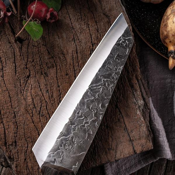 Forged Boning Knife Butcher Knife Kitchen Stainless Steel Meat Chopping Knife Serbian Chef Slicing Cutter Knife Cooking Tools