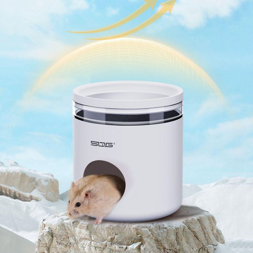 Bite Resistant Summer Hamster House Cooling Hamster Cages  For Golden Bear Rats Guinea Pig