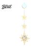 Battery Operated Hanging Lamps Star Moon Window Light Warm LED String Lights Home Gathering Atmosphere Lighting Decorative Lamp for Holiday