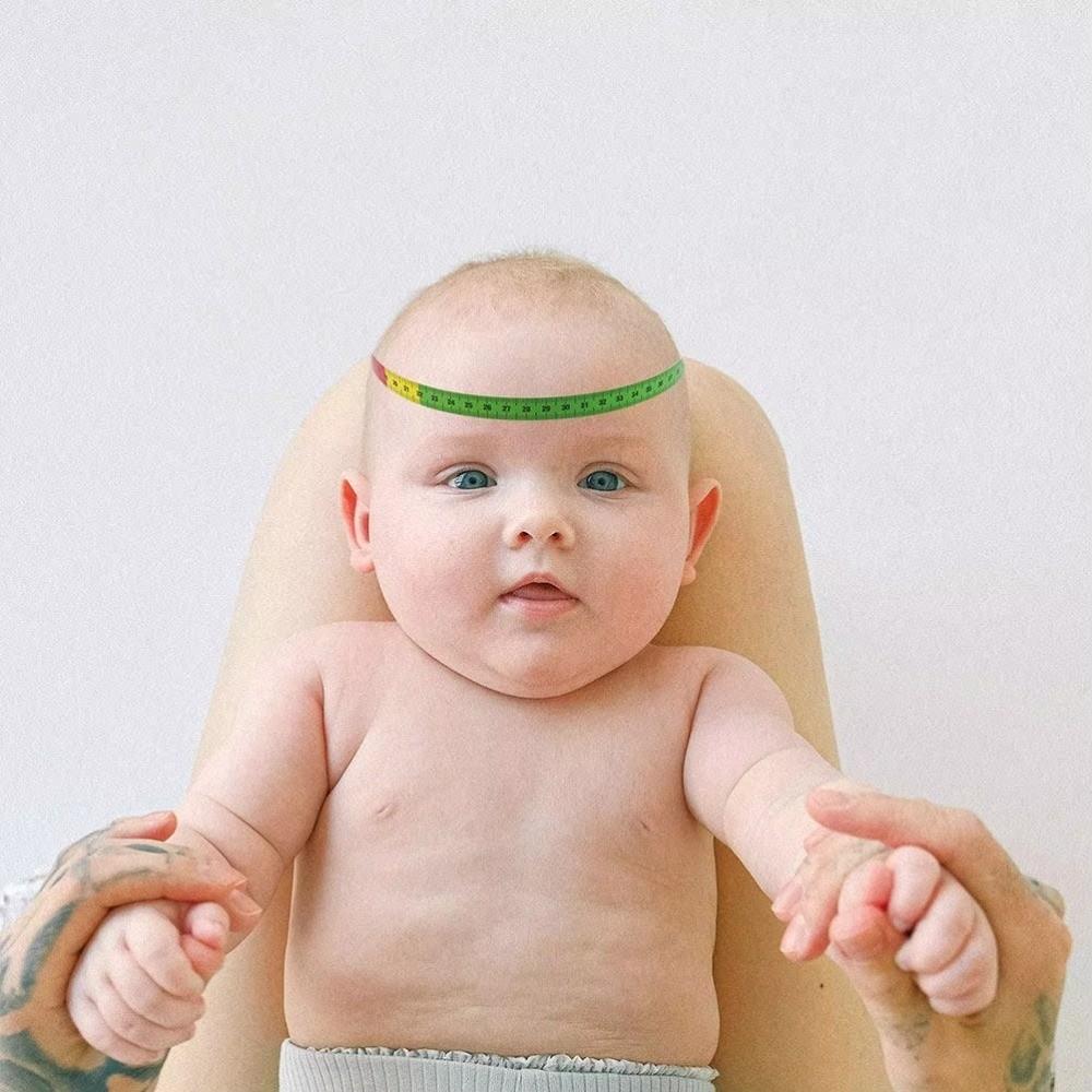 Reusable Head Circumference Tape Measure Lightweight Body Measurement Growth Tool For Child