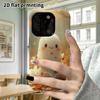 Phone Case: 2D Flat Design Suitable for iPhone 18 17 16 15 14 13 Pro Film Protective Case, Couple Style, Lace Ghost, Christmas and Halloween Holiday G
