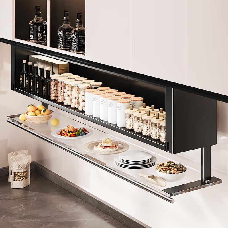 

Under-Cabinet Kitchen Spice Organizer Rack