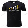 New Funny Casual T Shirt Alien Evolution Costume Alien Vs Predator Men's Summer Short Sleeve Top Cotton Design Tshirt Plus