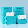 Thickened Disposable Face Towel: Soft Cotton Cleansing, Wet & Dry Dual-Use, English-Packaged.