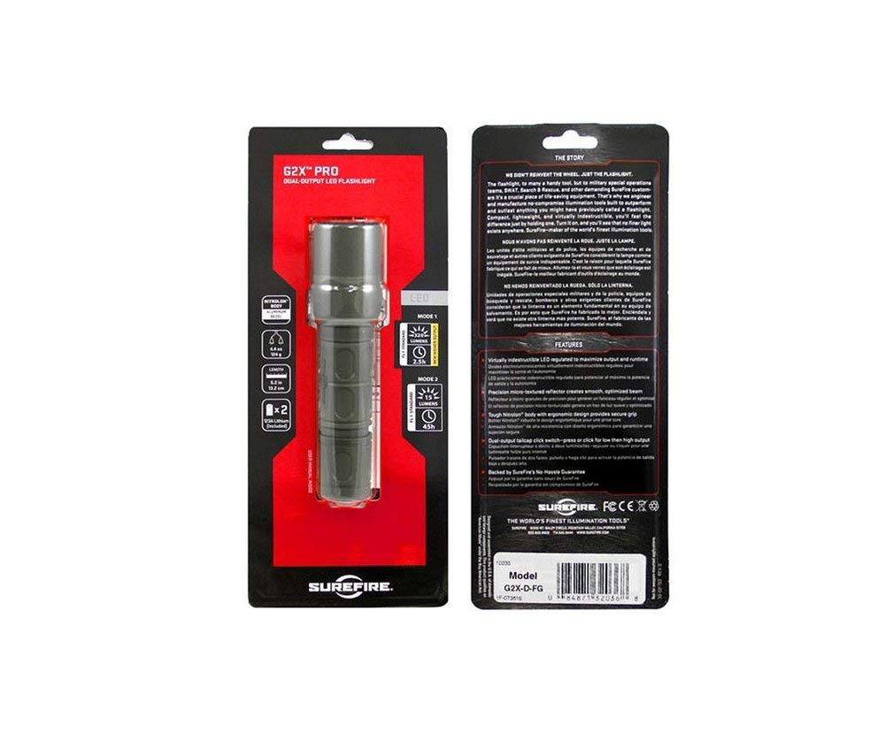 SUREFIRE G2X and Pro-FG G2X-D-FG
