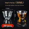 Xihuo 50ml Disposable Plastic Gongfu Tea Cups