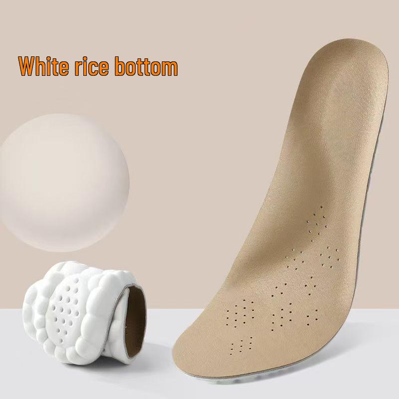 

Мужские антибактериальные кожаные стельки: Дезодорант, Впитывающий пот, Высокоэластичные, Амортизирующие спортивные накладки для военной подготовки. Size 41-42