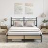 VidaXL Bed Frames Without Mattress Sonoma Oak 140x200 Cm 4106945