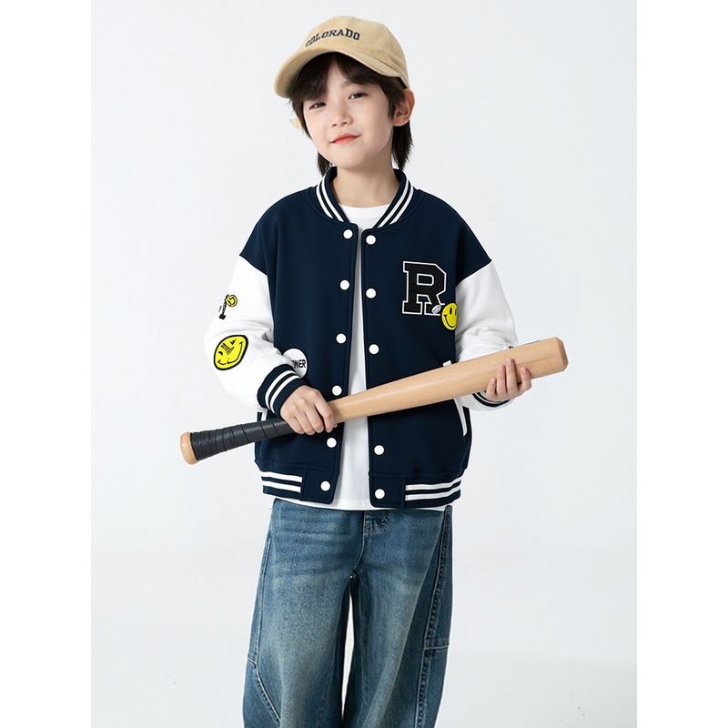 Brand Foreign Trade Children's Clothing Autumn and Winter New 2026 Children's Fleece Jacket Boys' Baseball Jacket Girls' Sweatshirt Fleece
