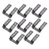 8PCS Hydraulic Roller Lifter Set Alloy Steel Roller Lifters with Link Bar Replacement for SBC 350 265 400 V8